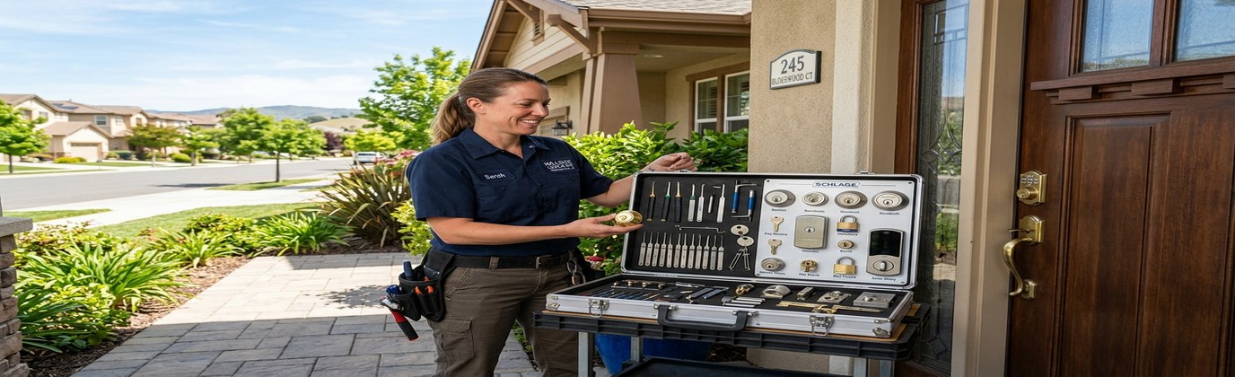Locksmith service tools and hardware for Morgan Hill CA